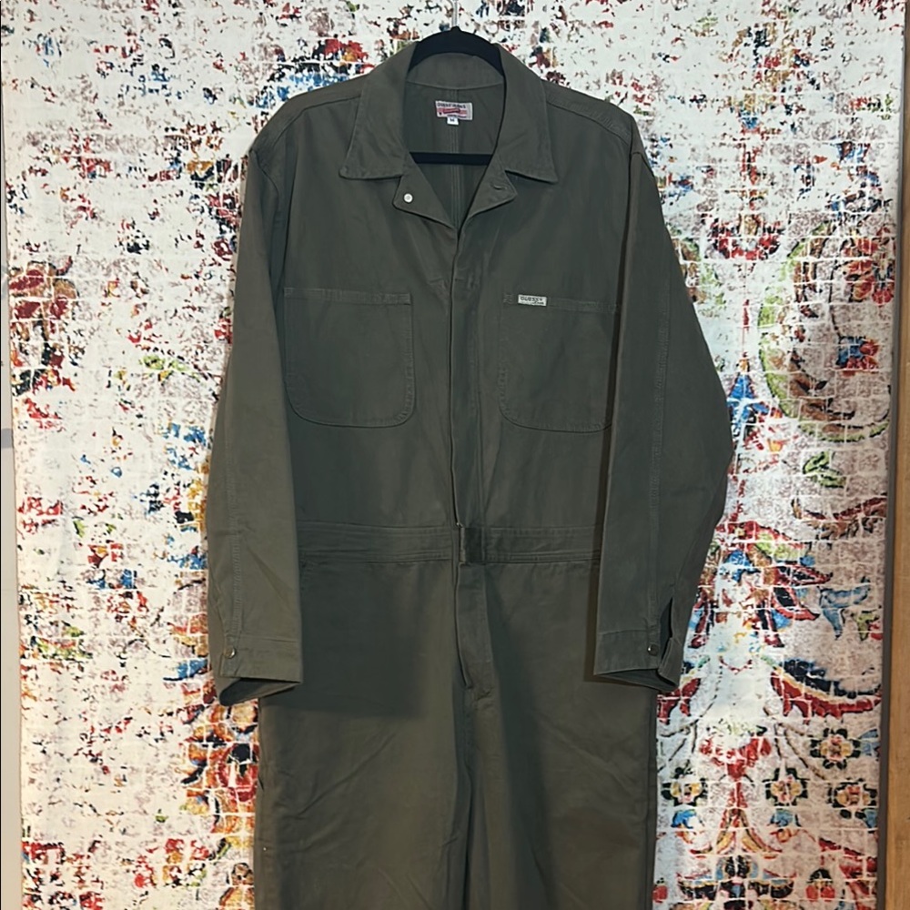 Guess Olive Green Jumpsuit